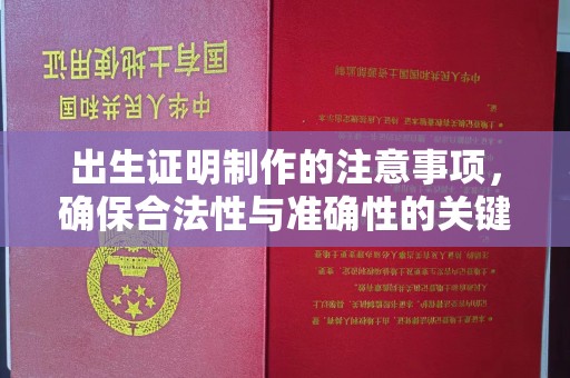 都安出生证明制作的注意事项，确保合法性与准确性的关键步骤